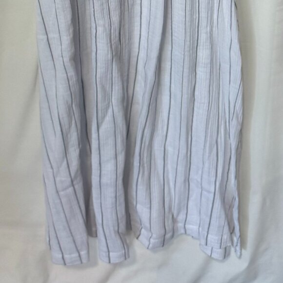 Monrow Gauze Smocked Long Dress - Picture 4 of 5